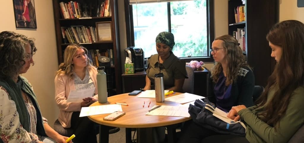 Immigrant Connection PDX staff meeting